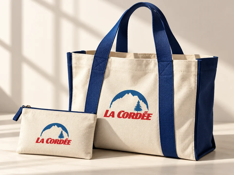 Custom Canvas Totes & Pouches — product design presentation