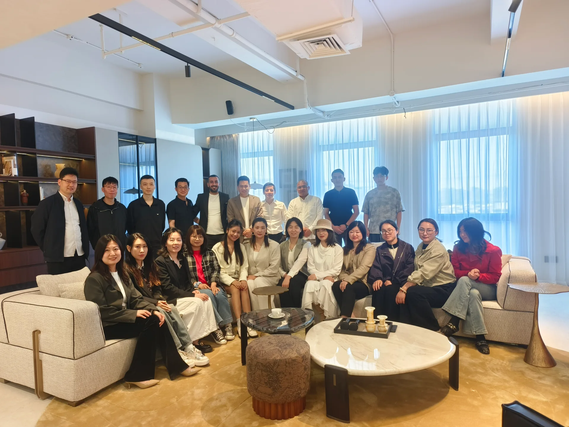 Sandi Group team in the company-supplied group photograph